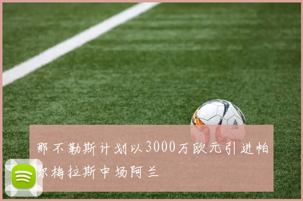 那不勒斯计划以3000万欧元引进帕尔梅拉斯中场阿兰